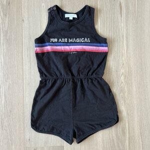 ‘You Are Magical’ Spiritual Gangster Kids Black Romper